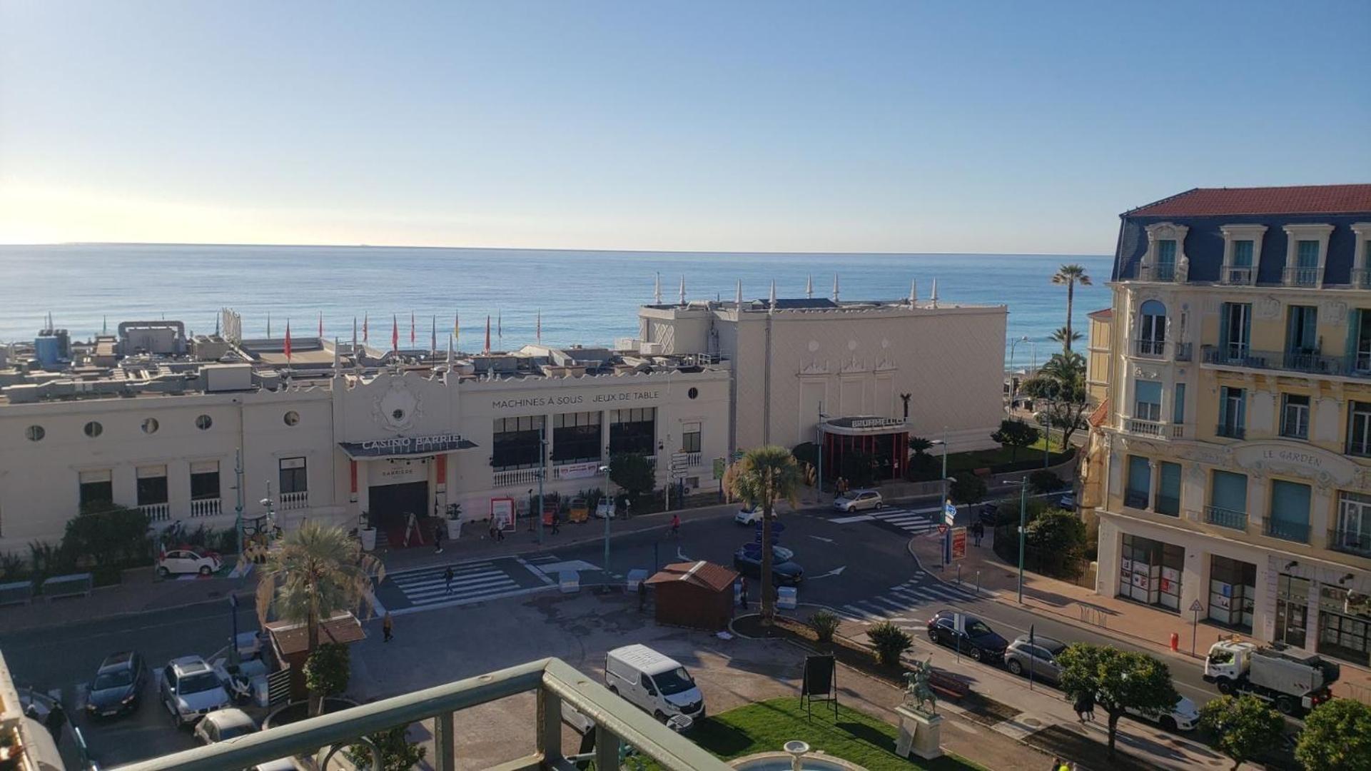 Menton Centre Vue Imprenable Sur Mer Et Jardin Bioves Esterno foto