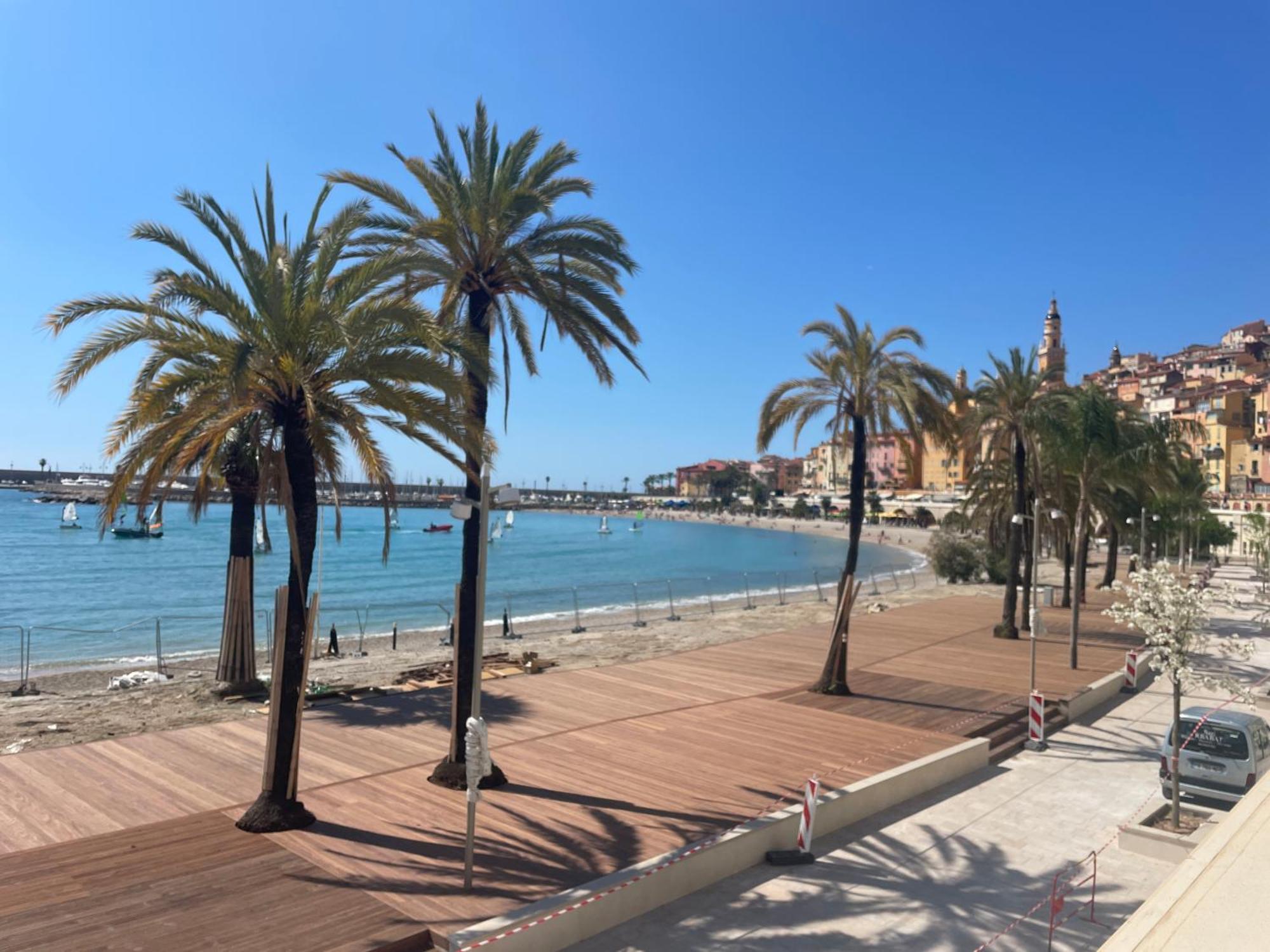 Menton Centre Vue Imprenable Sur Mer Et Jardin Bioves Esterno foto